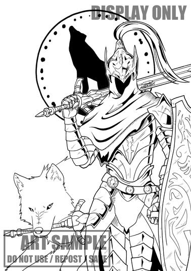 Lineart ($15.000 CLP)